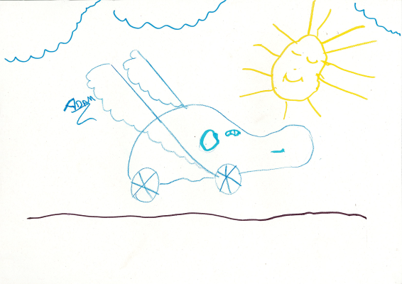 Voiture volante - Adam A.