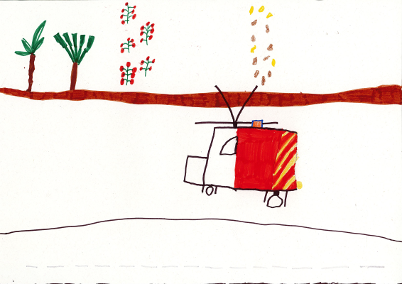 La voiture hélicoptère - Petronille N.